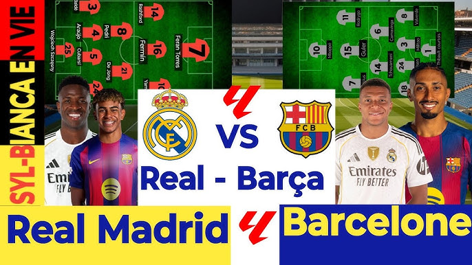 real madrid fc barcelone