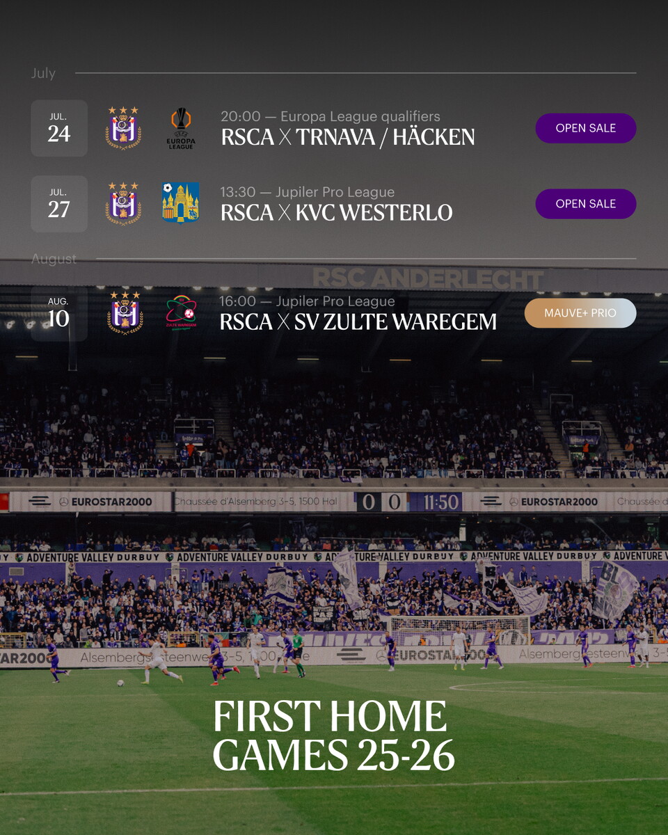 Victoire éclatante du RSCA lors du dernier match